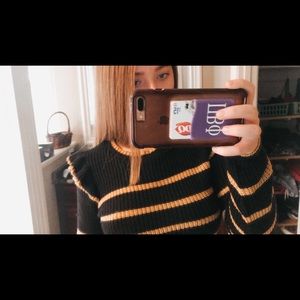 Black and Yellow Top